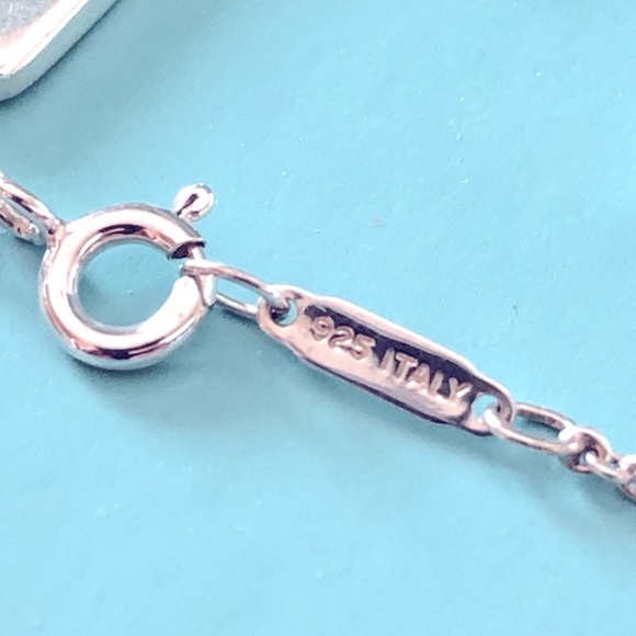 Tiffany 1837 Elements 3-bar Dangle Pendant Necklace Retired HTF - Picture 6 of 8